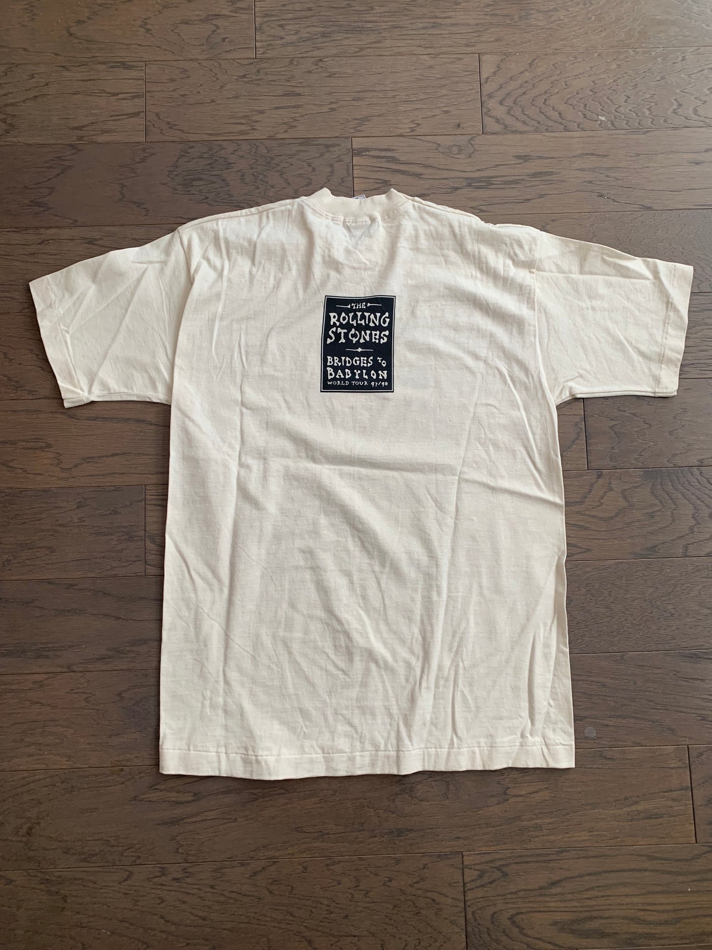 Vintage Rolling Stones 'Bridges to Babylon' World Tour 97' T Shirt