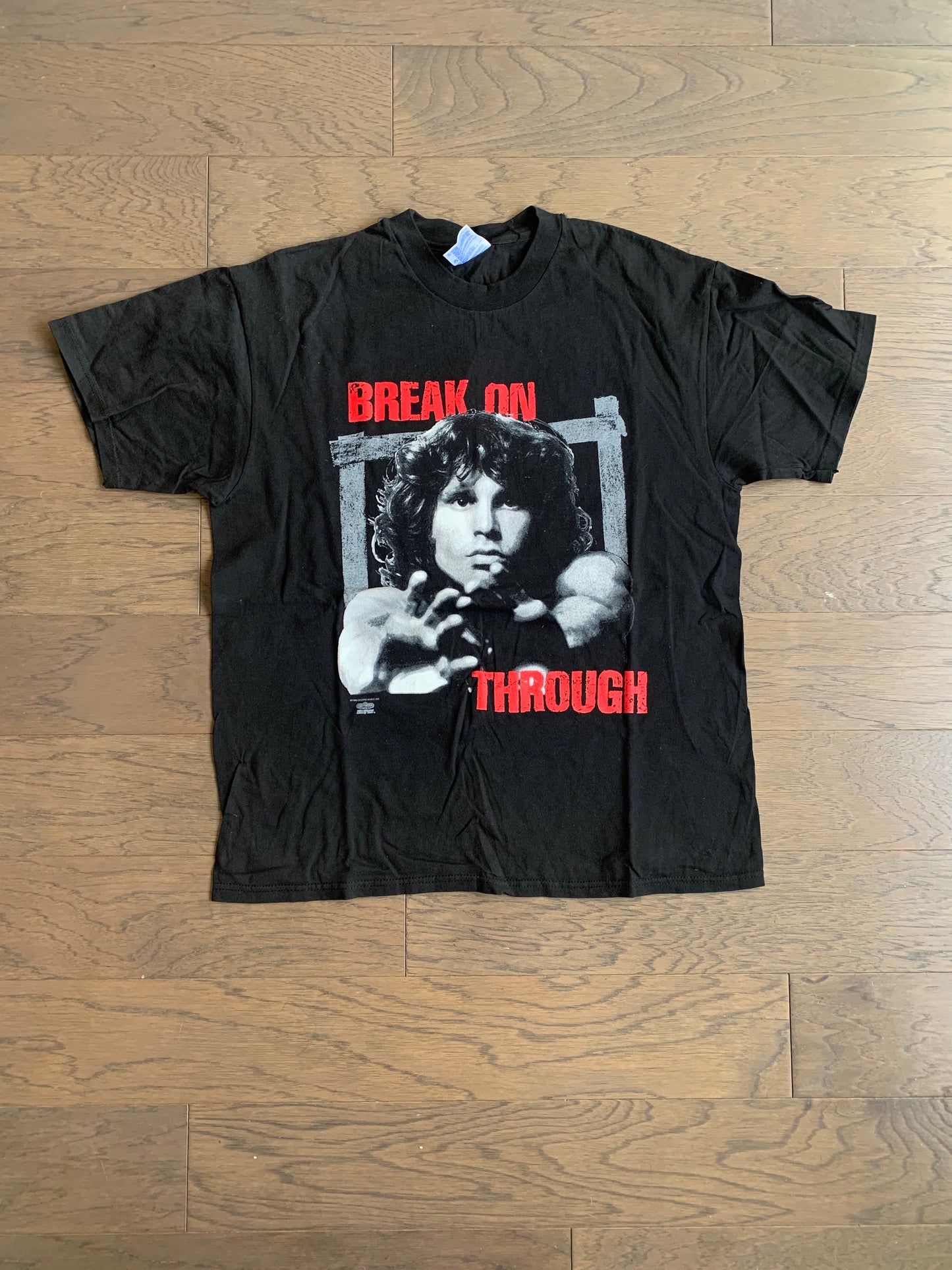 Vintage 90s The Doors Jim Morrison Break On Through Rock Band T-Shirt
