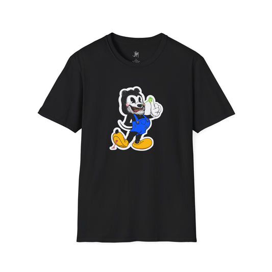 Pickey Mouse Unisex Softstyle T-Shirt