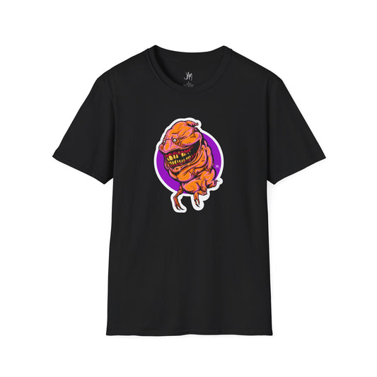 Orange Ghost Unisex Softstyle T-Shirt