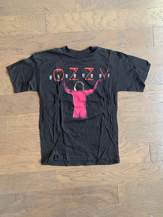 Vintage 90s Ozzy Osbourne Metal Black T Shirt
