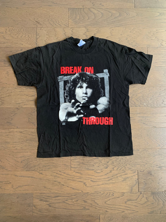 Vintage 90s The Doors Jim Morrison Break On Through Rock Band T-Shirt